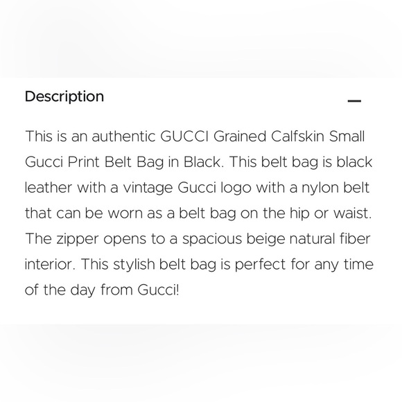 Gucci print belt bag - Picture 9 of 9